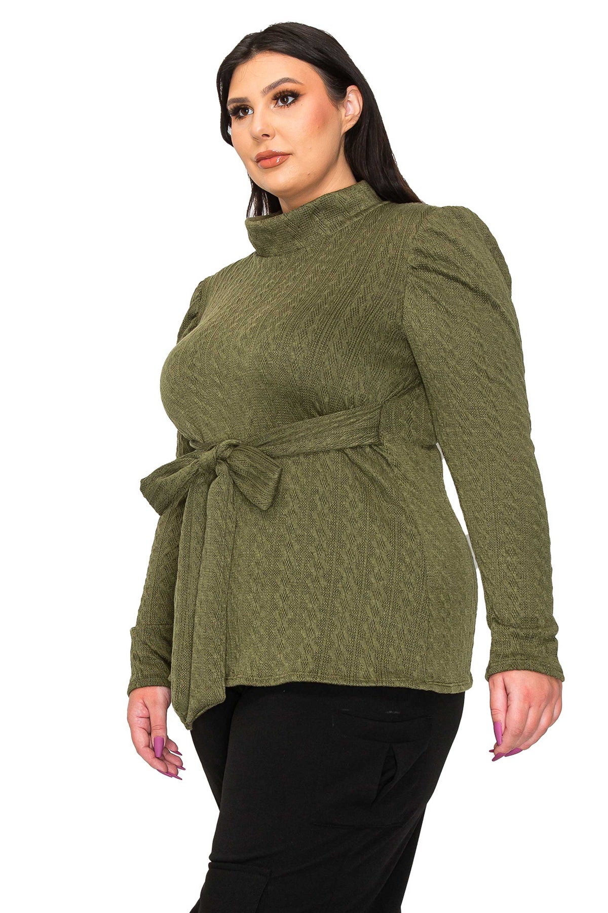Catriona Waist Tie Sweater