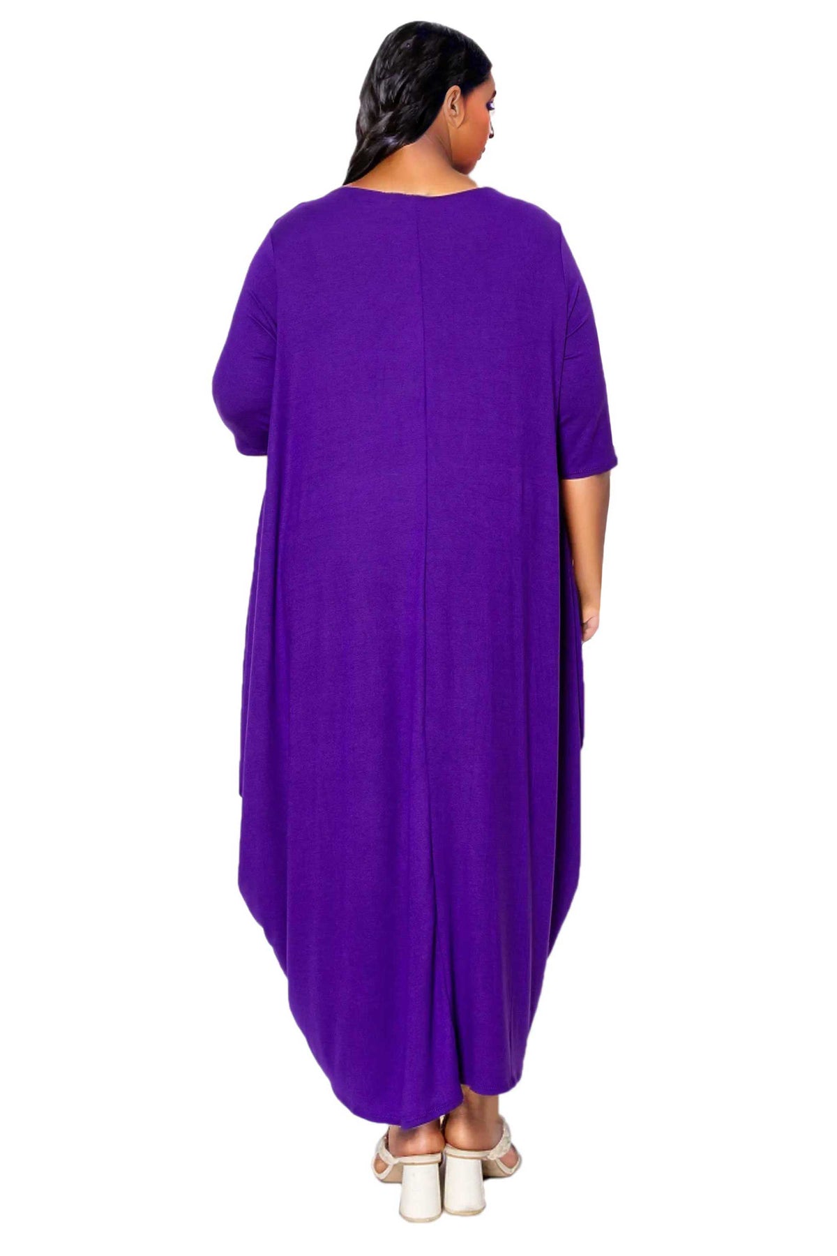 Evelyn Bubble Hem Pocket Dress