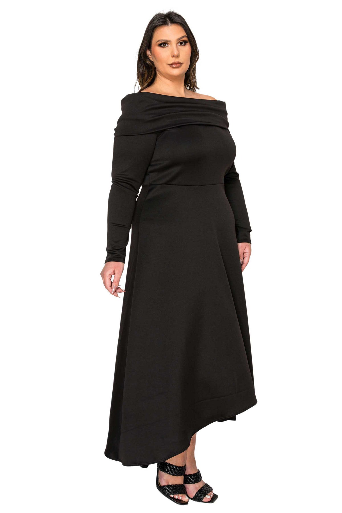 Lyra Off Shoulder Maxi Dress