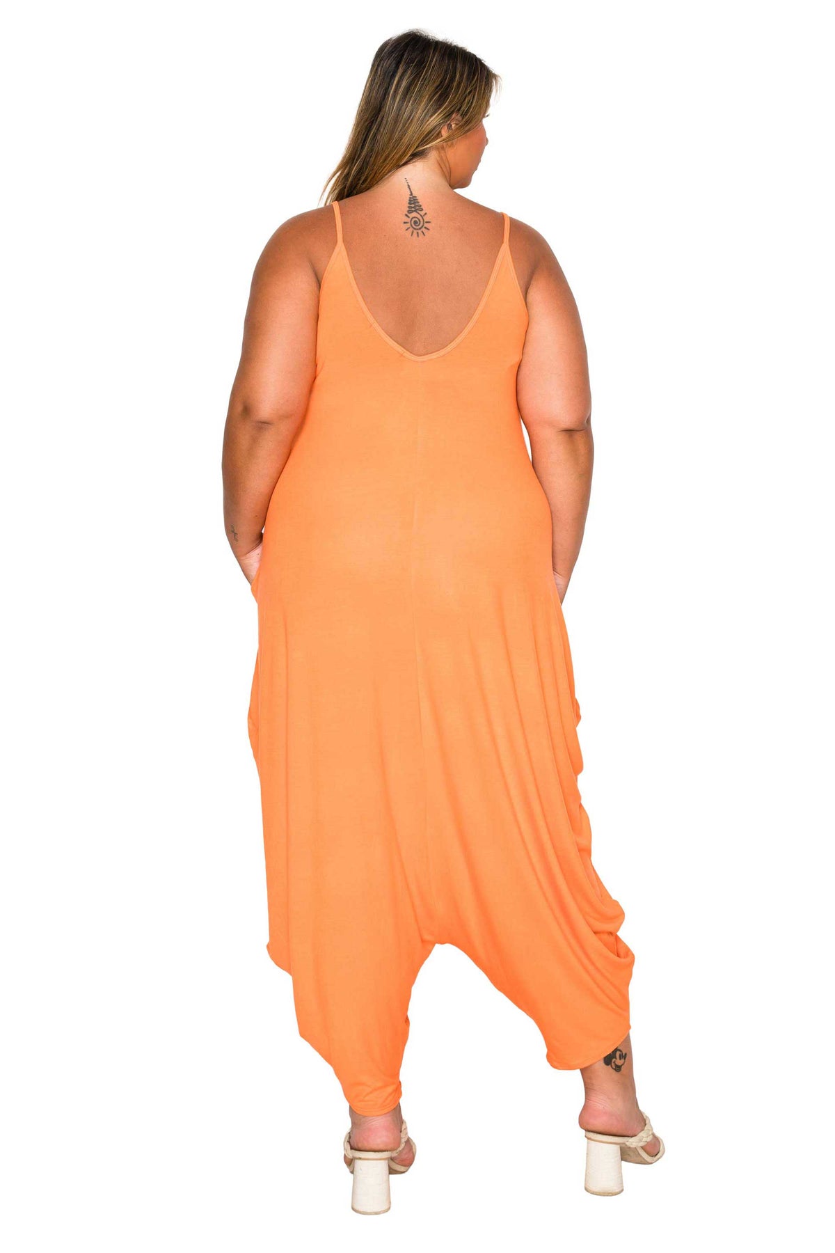 Quinn Pocket Tulip Bottom Jumpsuit