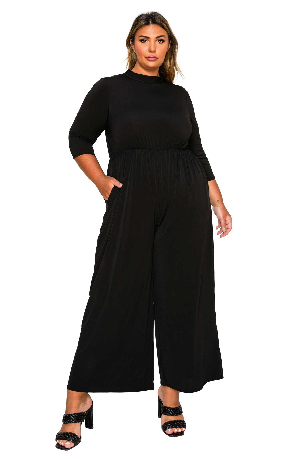 Summer Wide Leg Pocket Jumpsuit