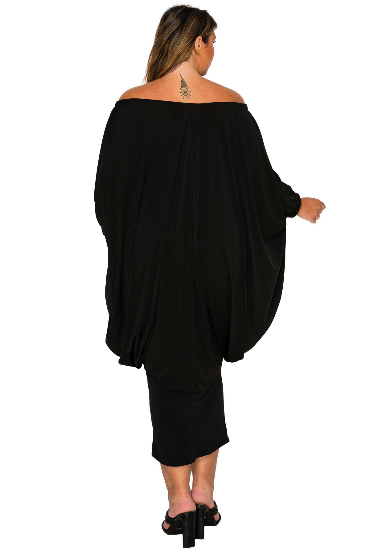 Eero Off Shoulder Taper Hem Dress