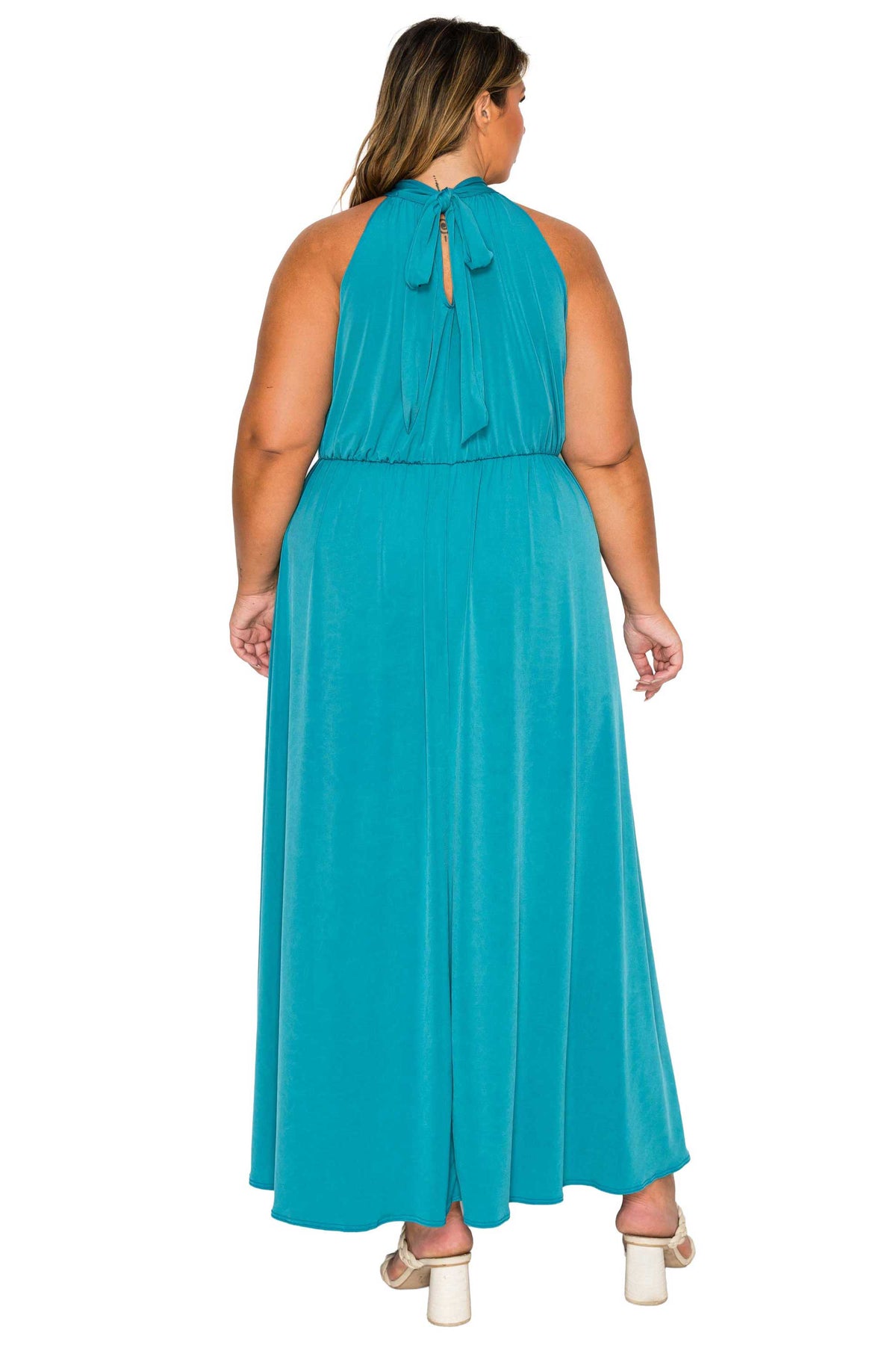 Cassia Halter Neck Dress