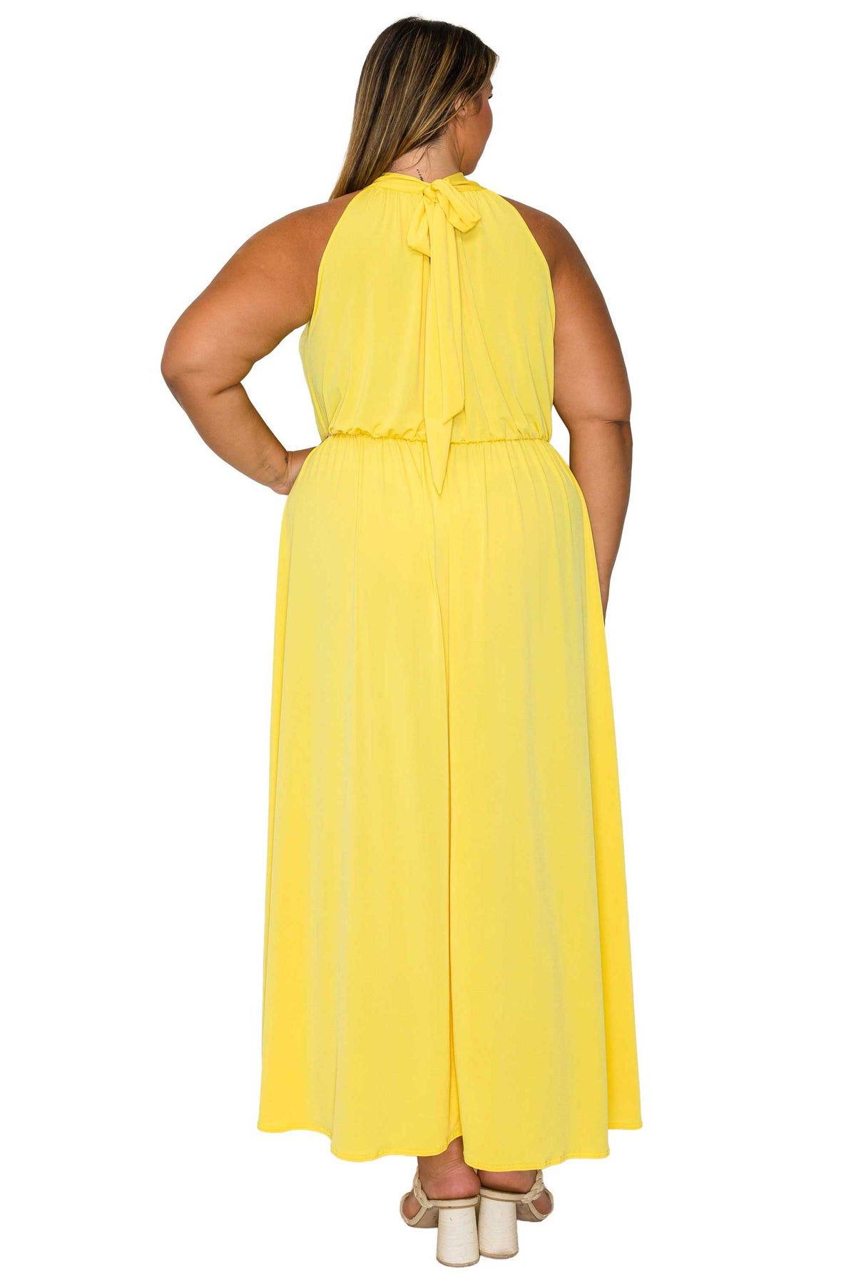 Cassia Halter Neck Dress