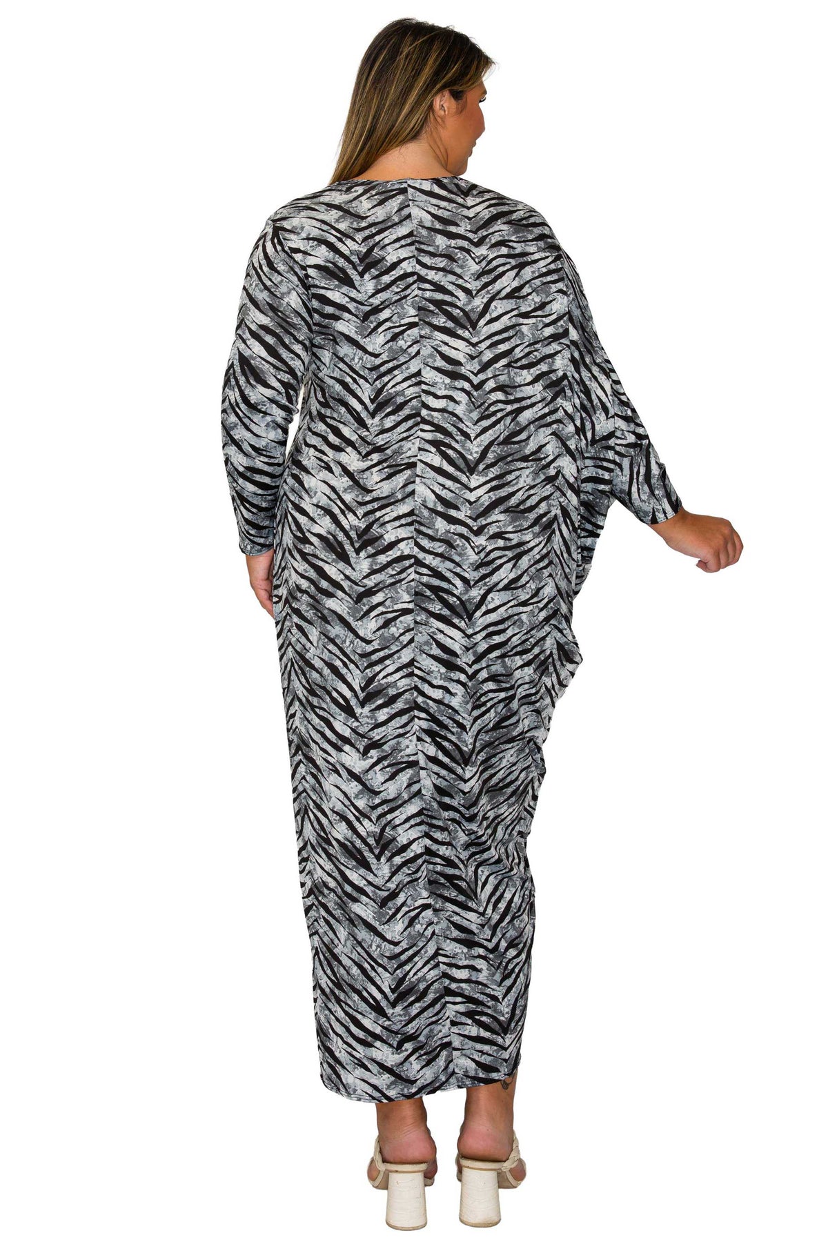 Mary J Asymmetrical Maxi Dress