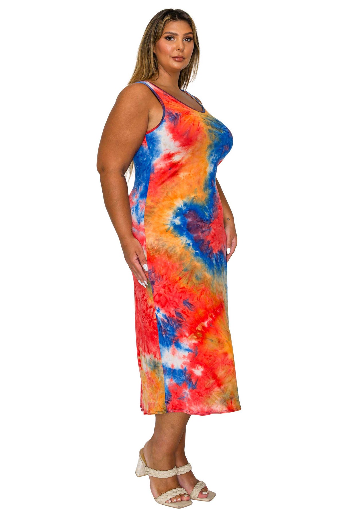 Zola Tie Dye Tank Dress