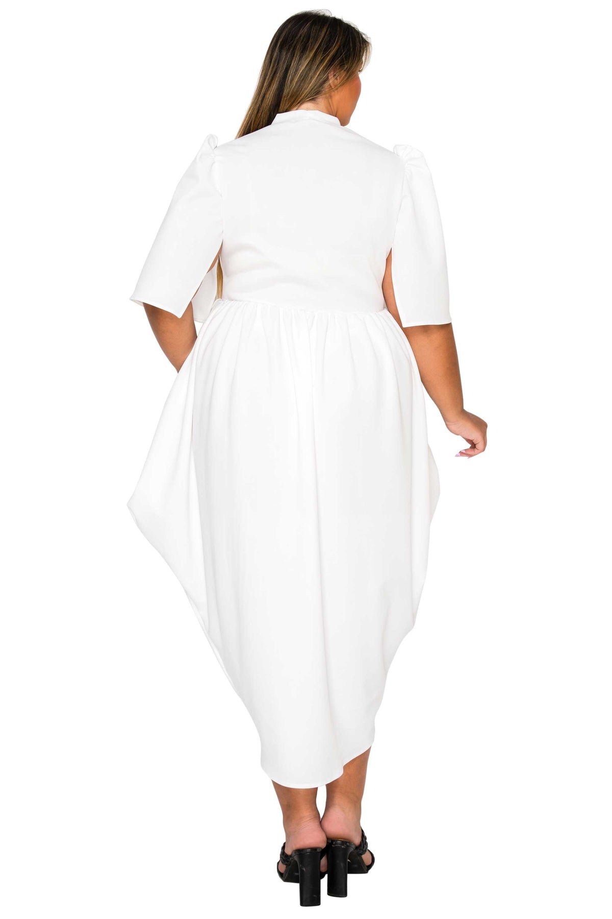 Aesira Tulip Hem Pocket Dress