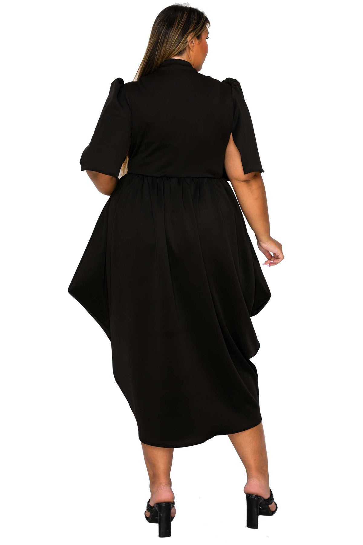 Aesira Tulip Hem Pocket Dress