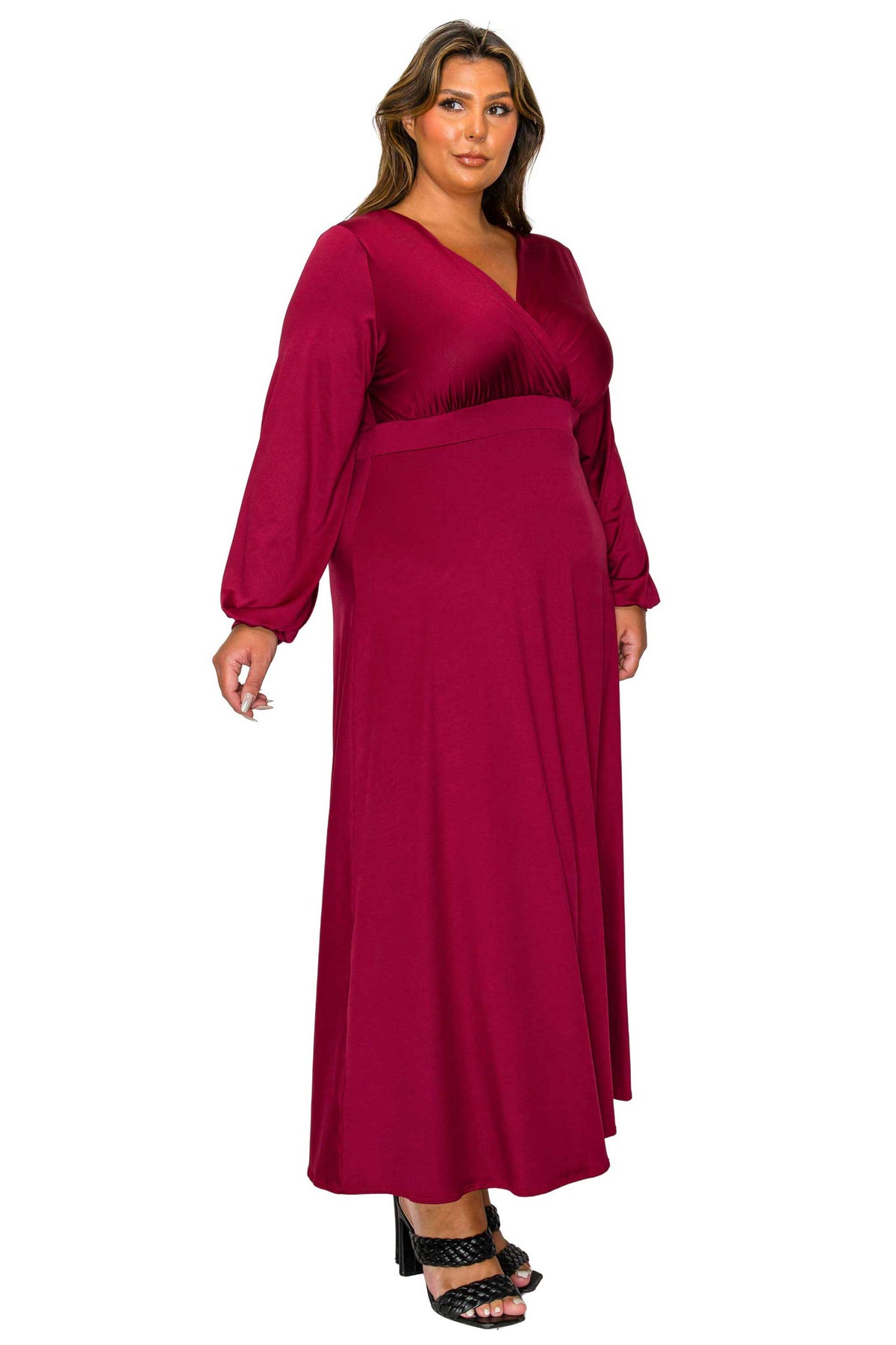 Sophia Surplice Dress