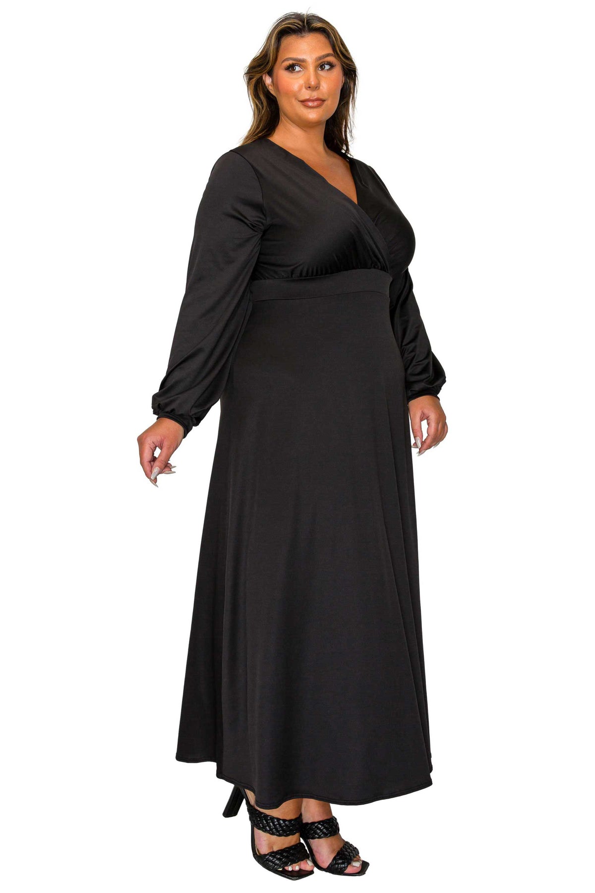 Sophia Surplice Dress