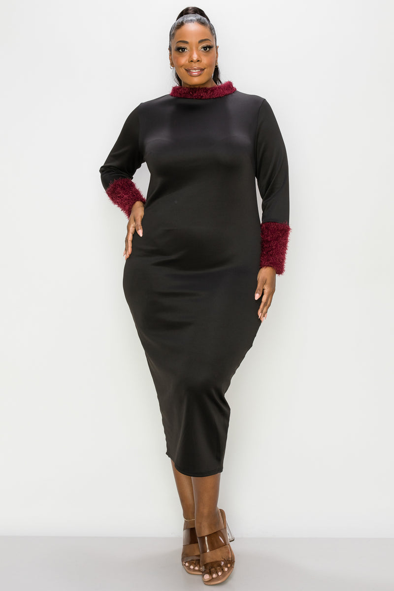 Kaia Feather Dress - L I V D