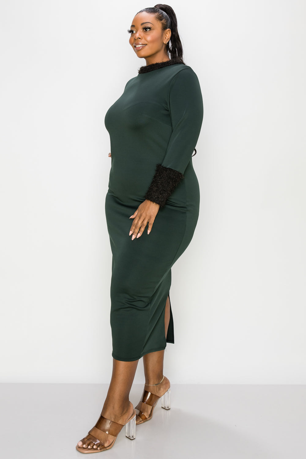 Kaia Feather Dress - L I V D