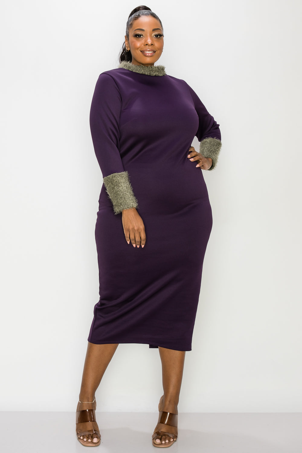 Kaia Feather Dress - L I V D