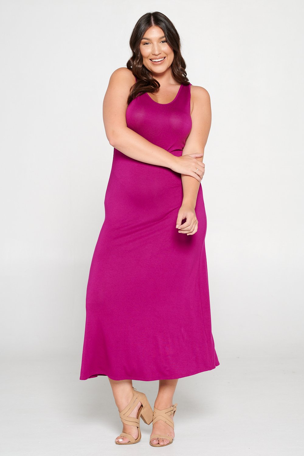 Everyday Basic Tank Maxi Dress