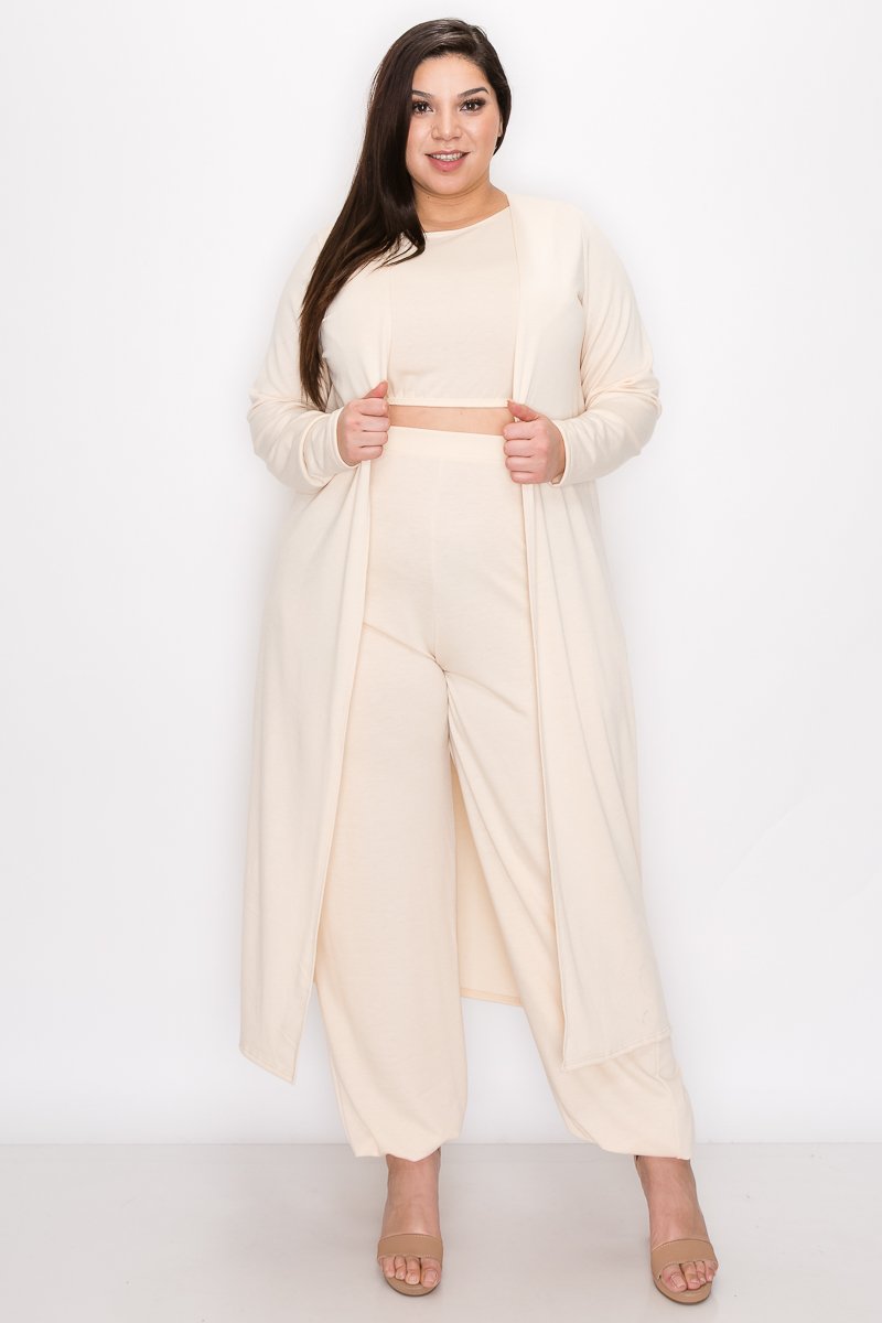 Three Piece Athleisure Set