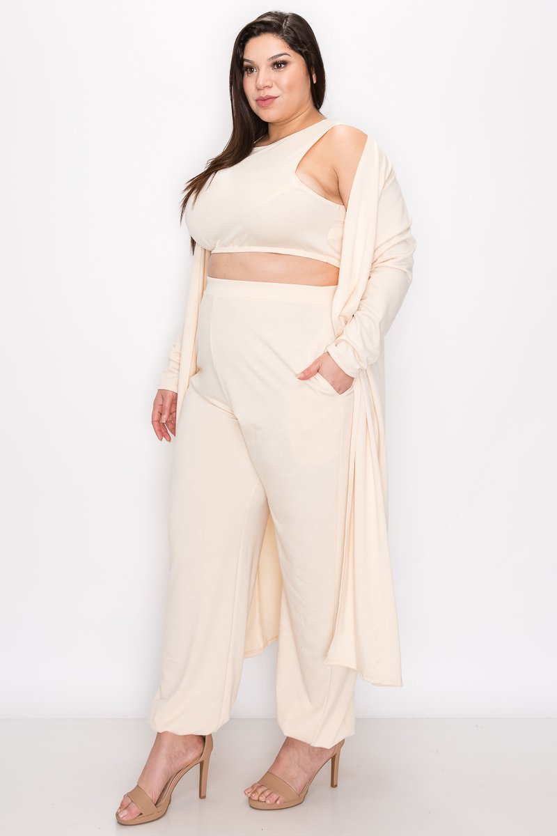 Three Piece Athleisure Set