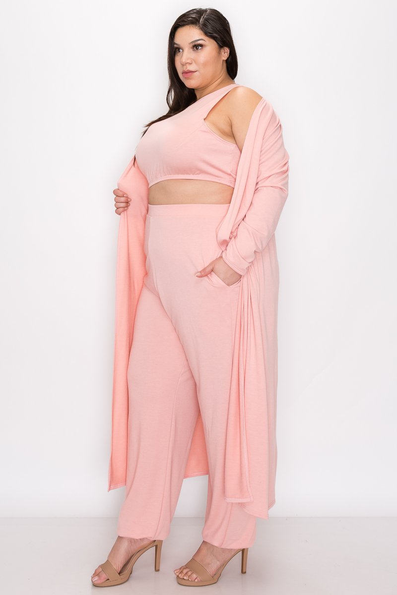 Three Piece Athleisure Set