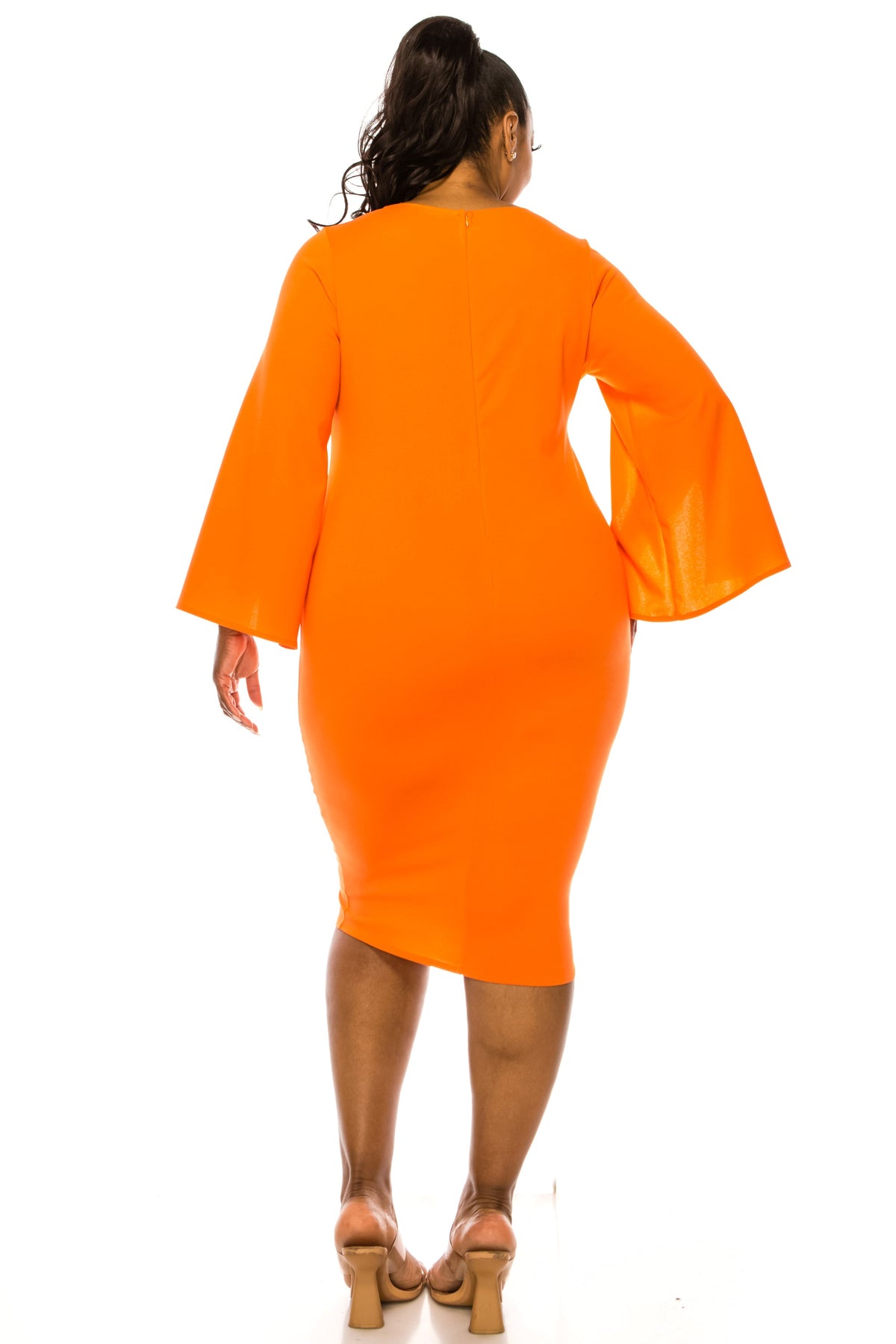 Clementine Slit Sleeve Dress