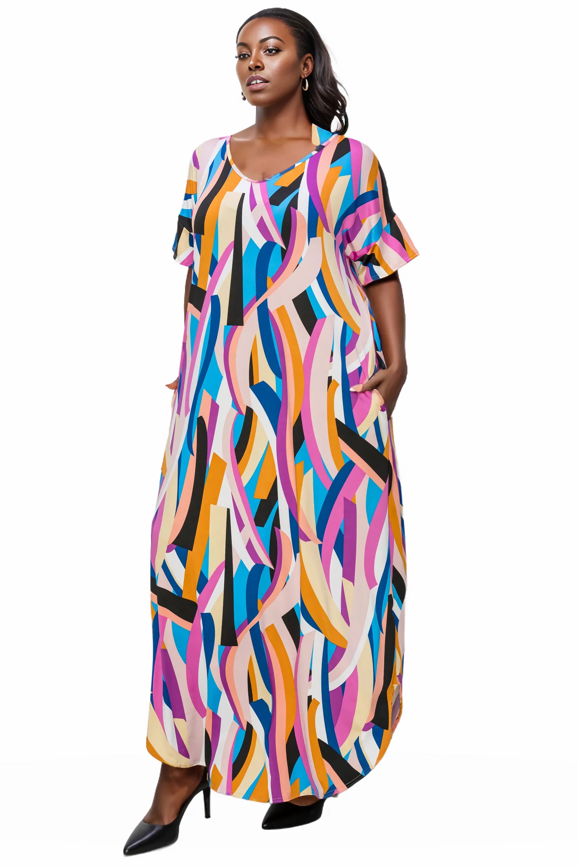 Francesca Pocket Maxi Dress L I V D
