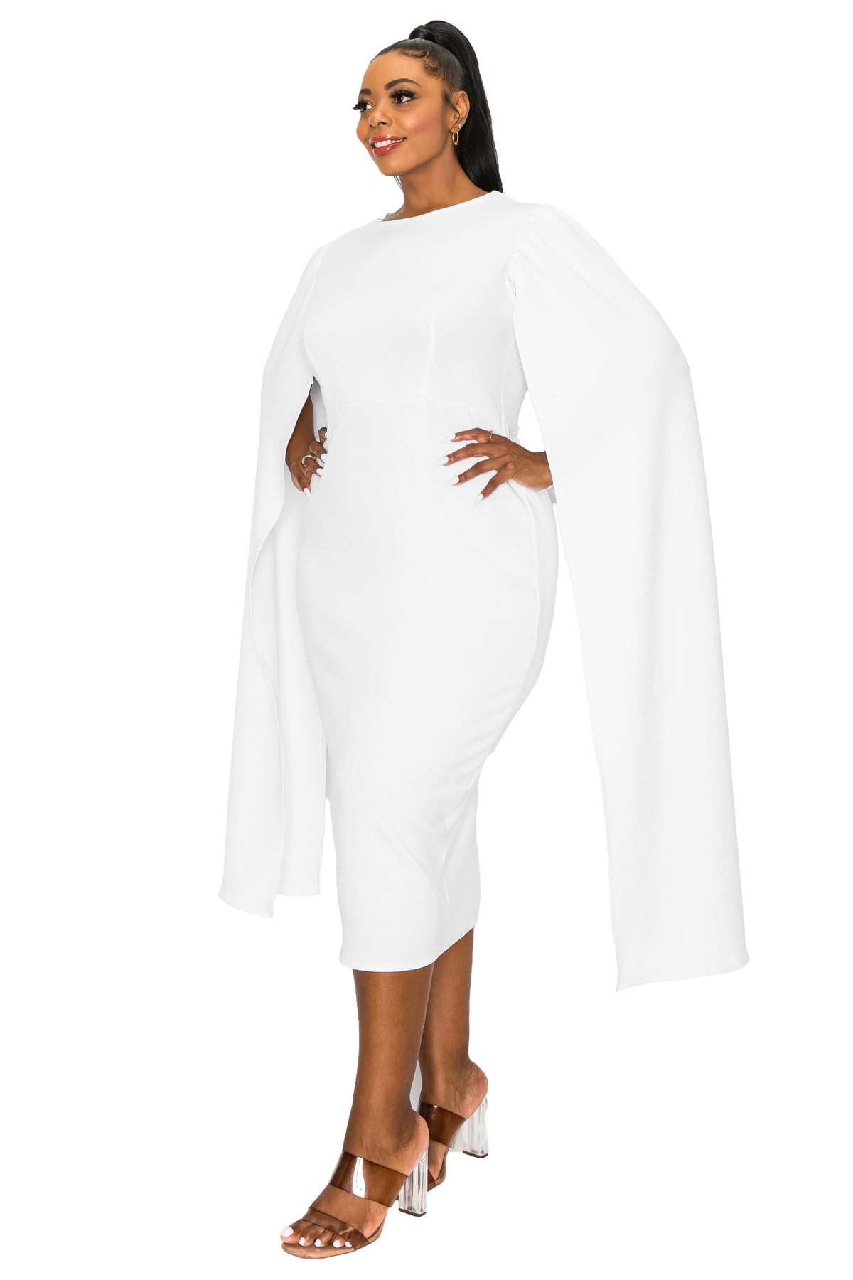 Naomi Cape Dress