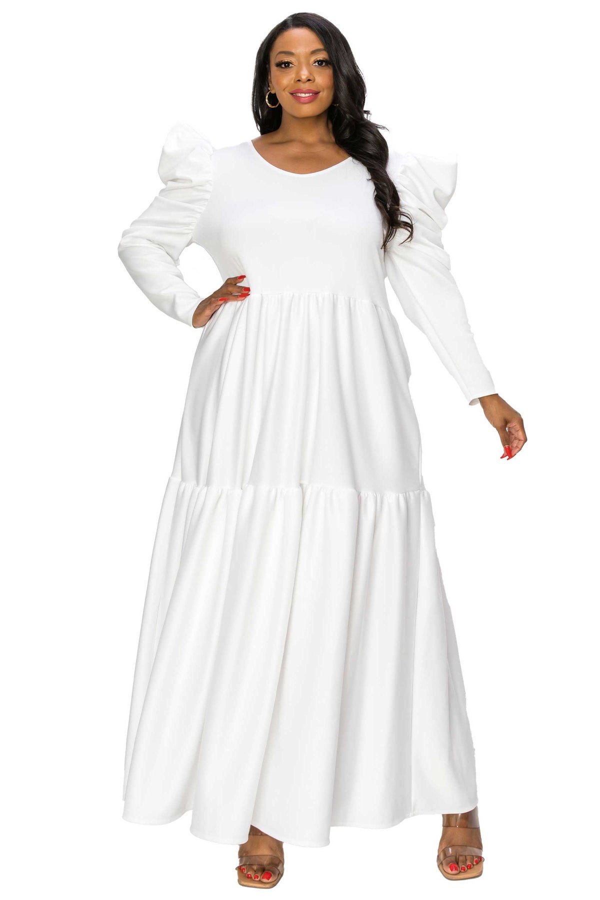 Isabel Tiered Maxi Dress