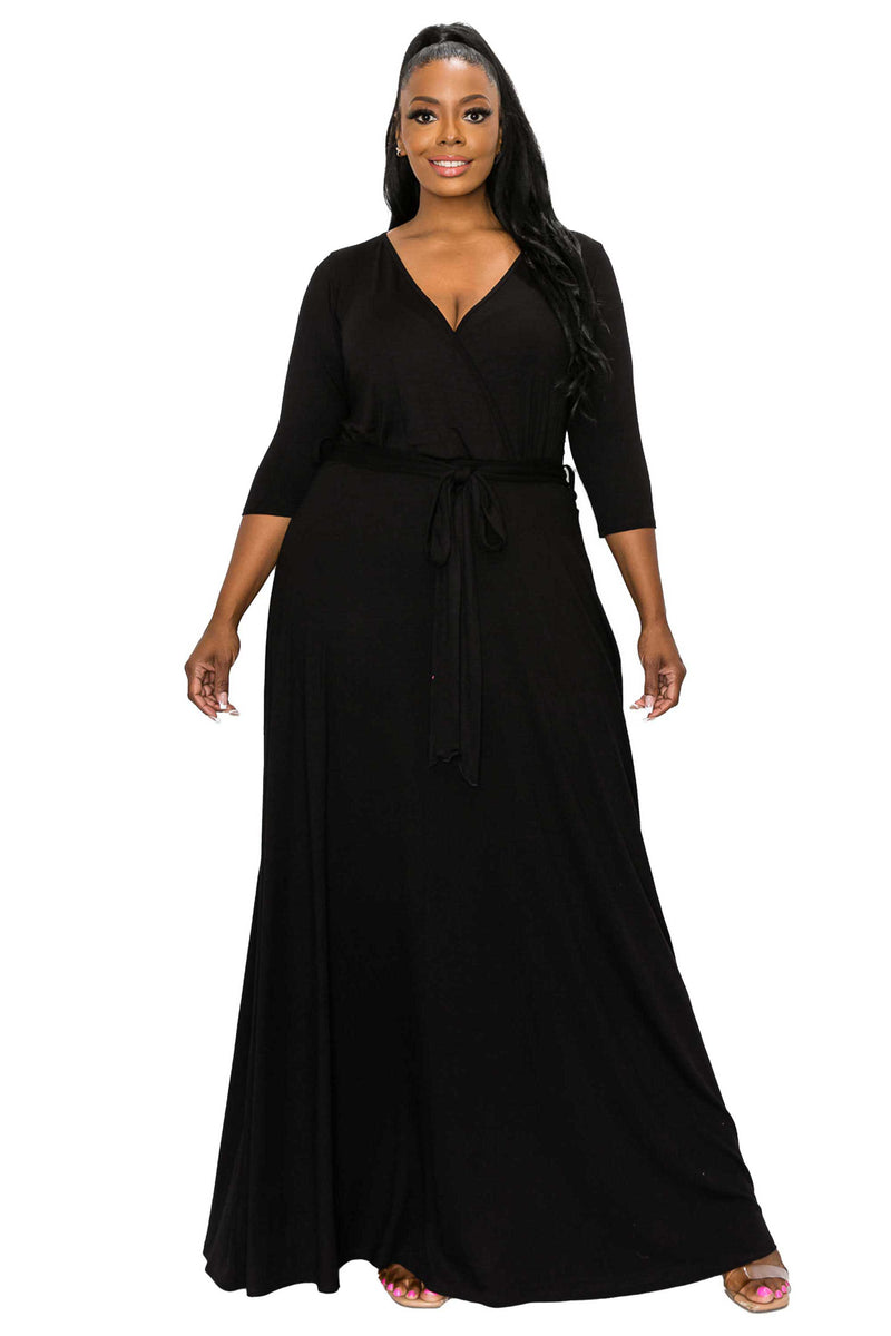 Mika Wrap Dress - L I V D