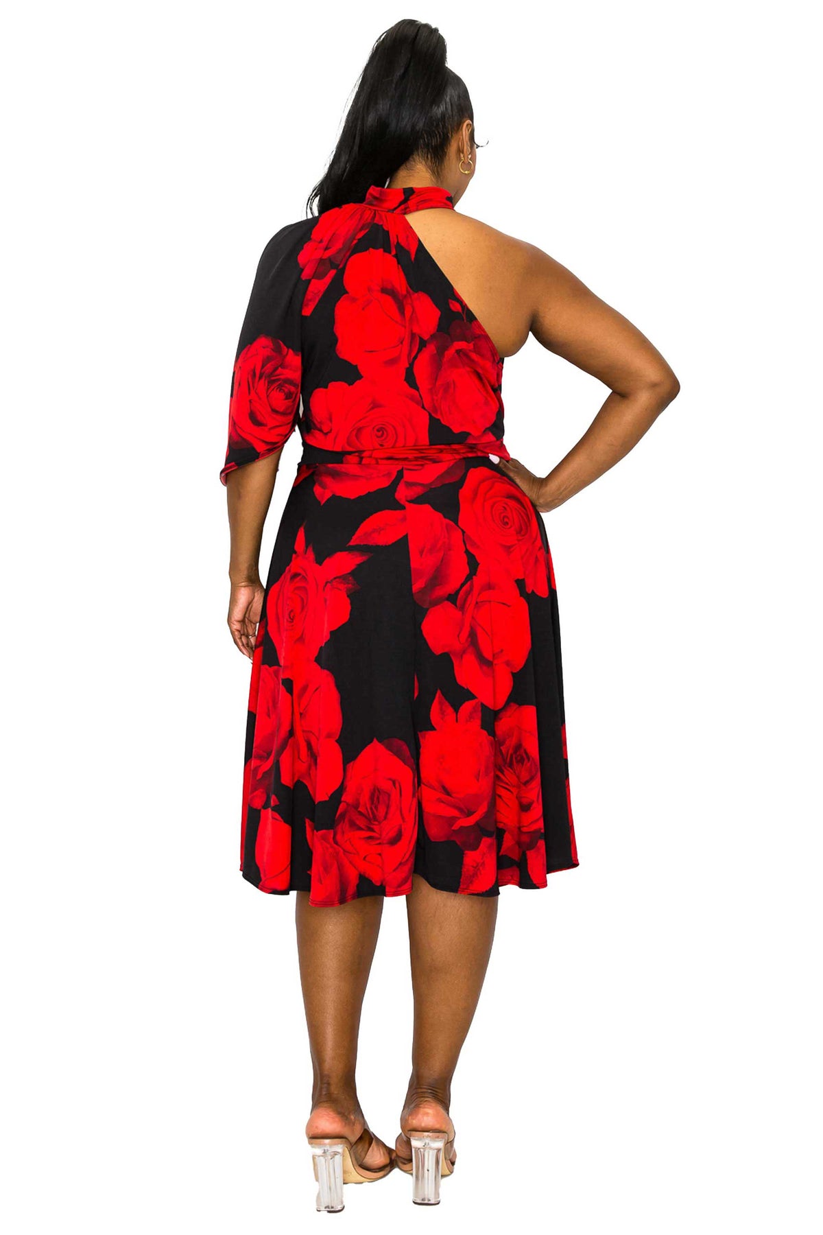 Genero Floral Flare Dress - L I V D