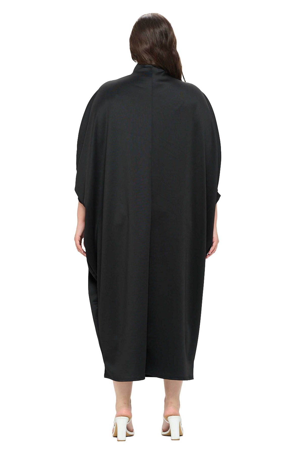 Potter Cape Kaftan Midi Dress