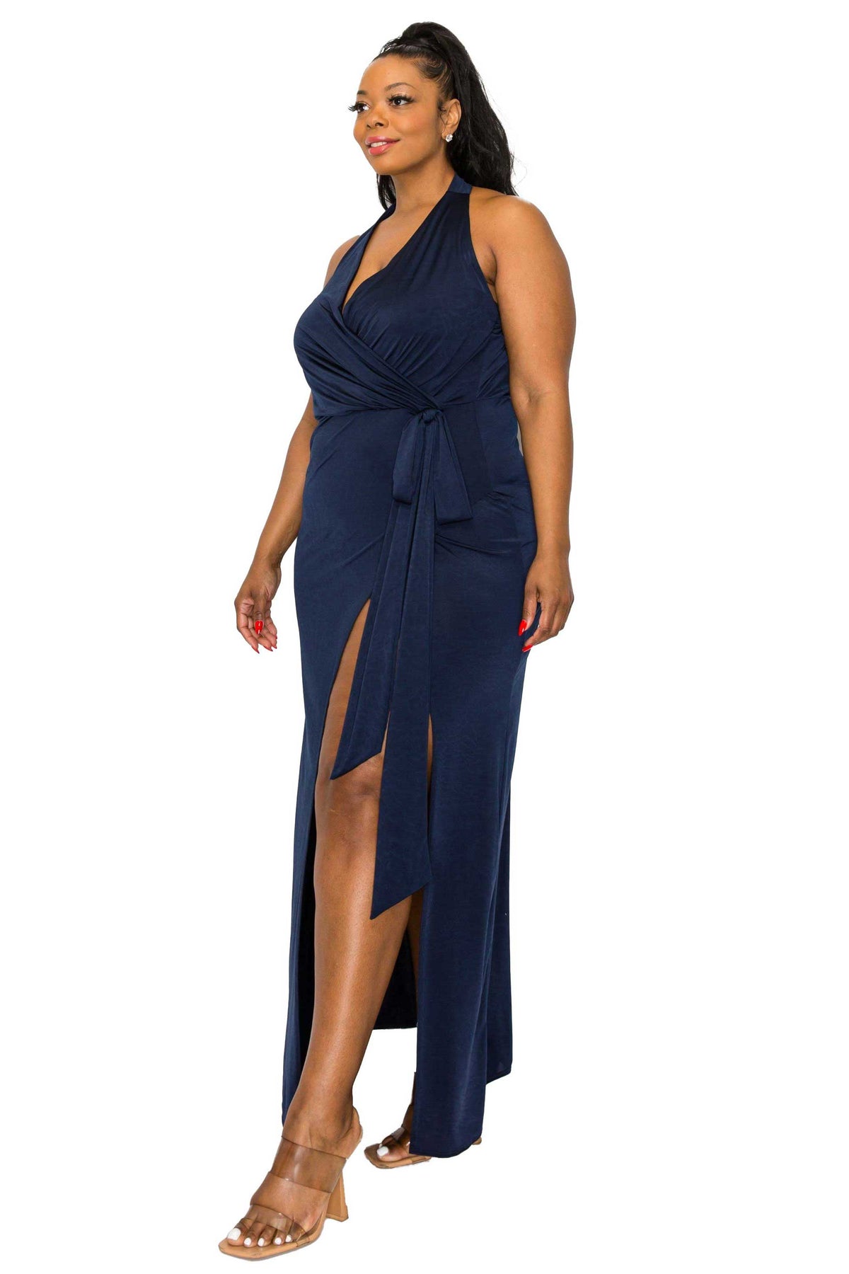 halter plus size wrap dress Amazon.com: Hanna Nikole Plus Size Women Party Club Dresses Halterneck Sleeveless Keyhole Back Casual Dress Purple 22Plus : Clothing, Shoes & Jewelry
