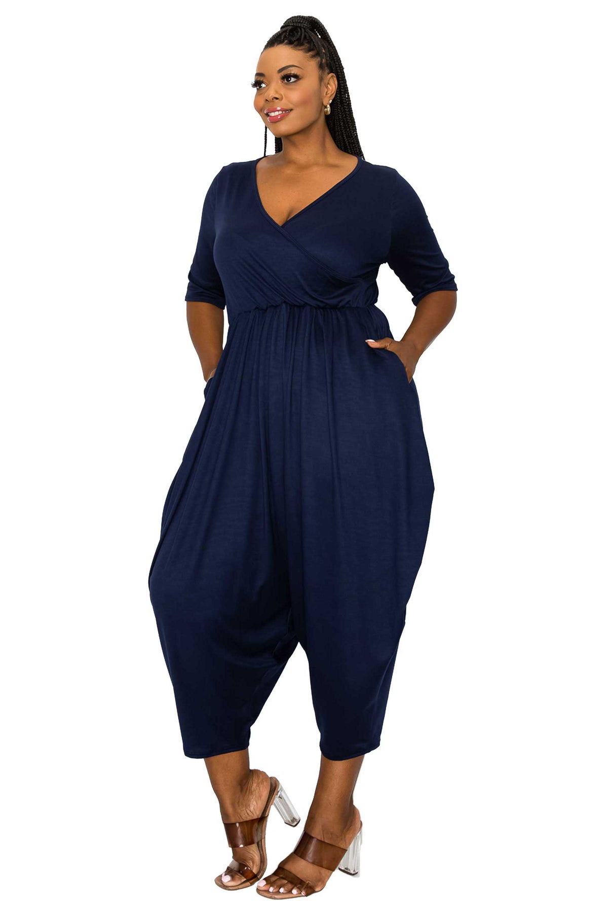 Rebecca Pocket Jumpsuit - L I V D