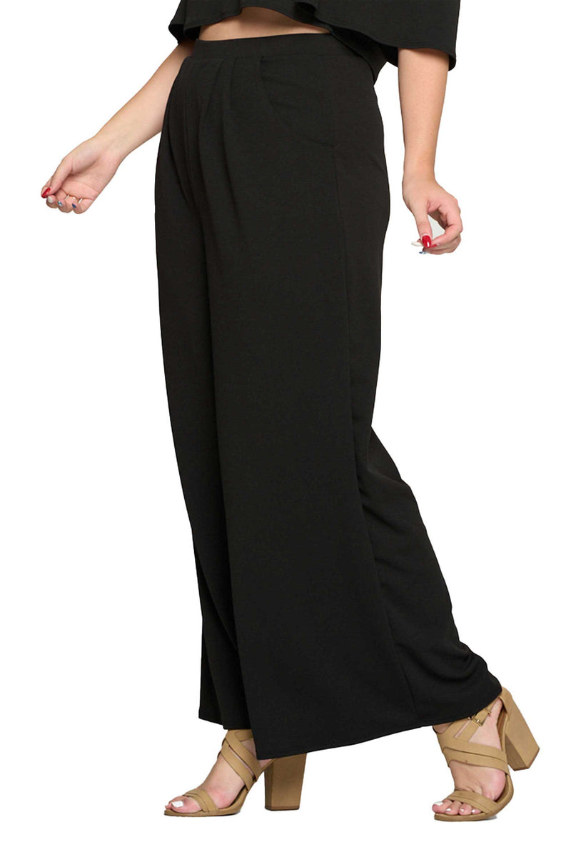 Rachel Wide Leg Pocket Pants - L I V D