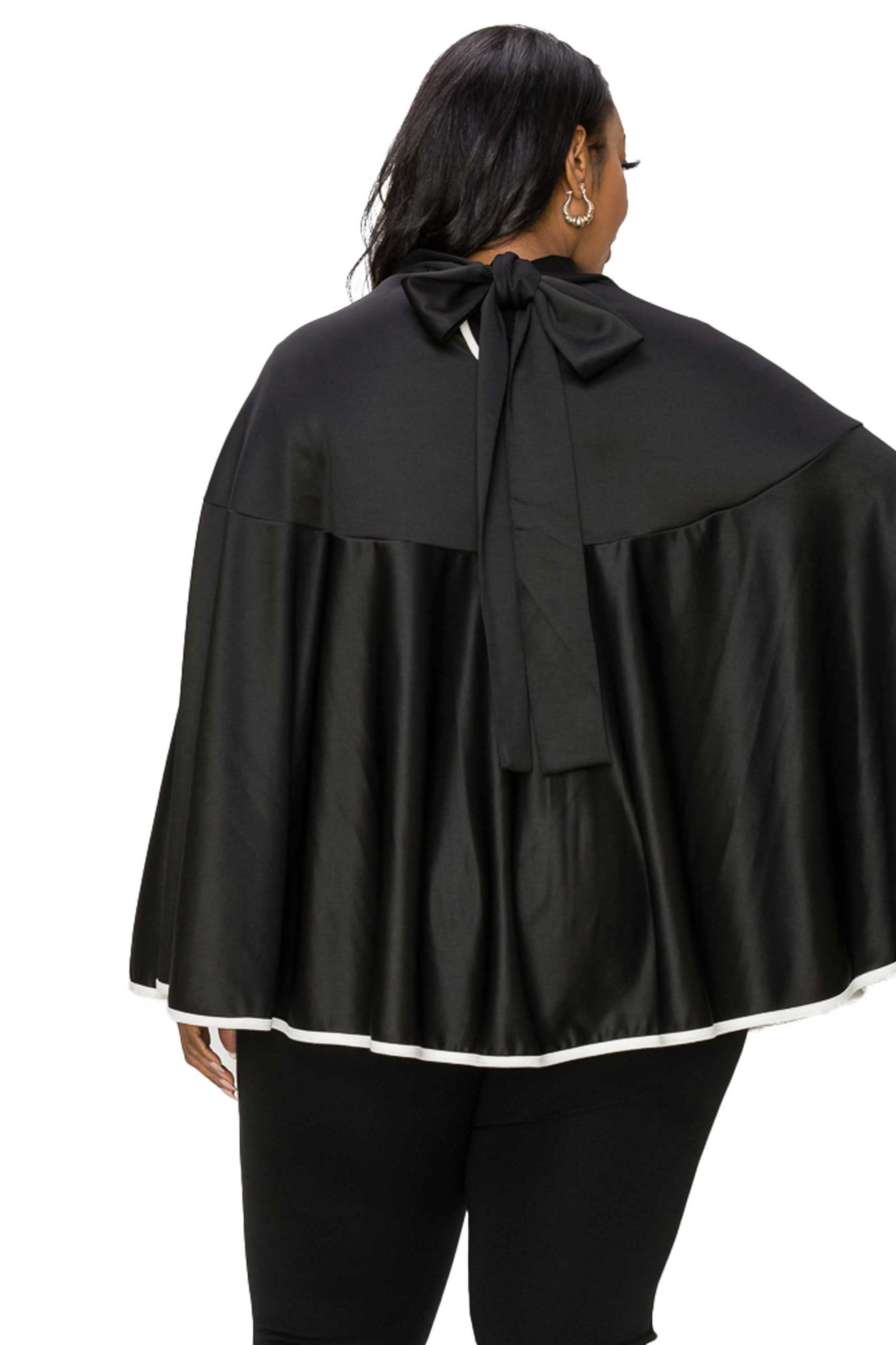 Plus Size Cape Jacket – L I V D