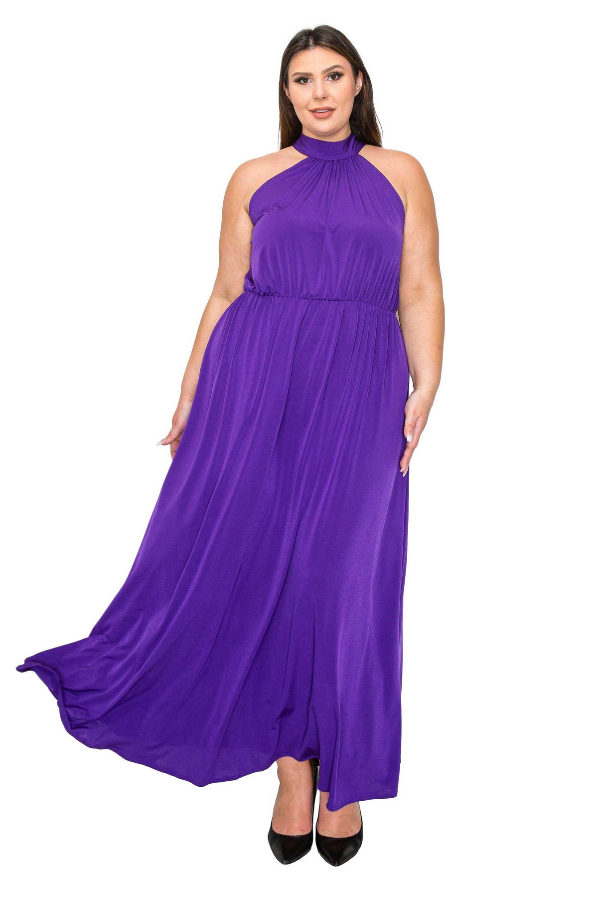 Alexis Halter Neck Maxi Dress