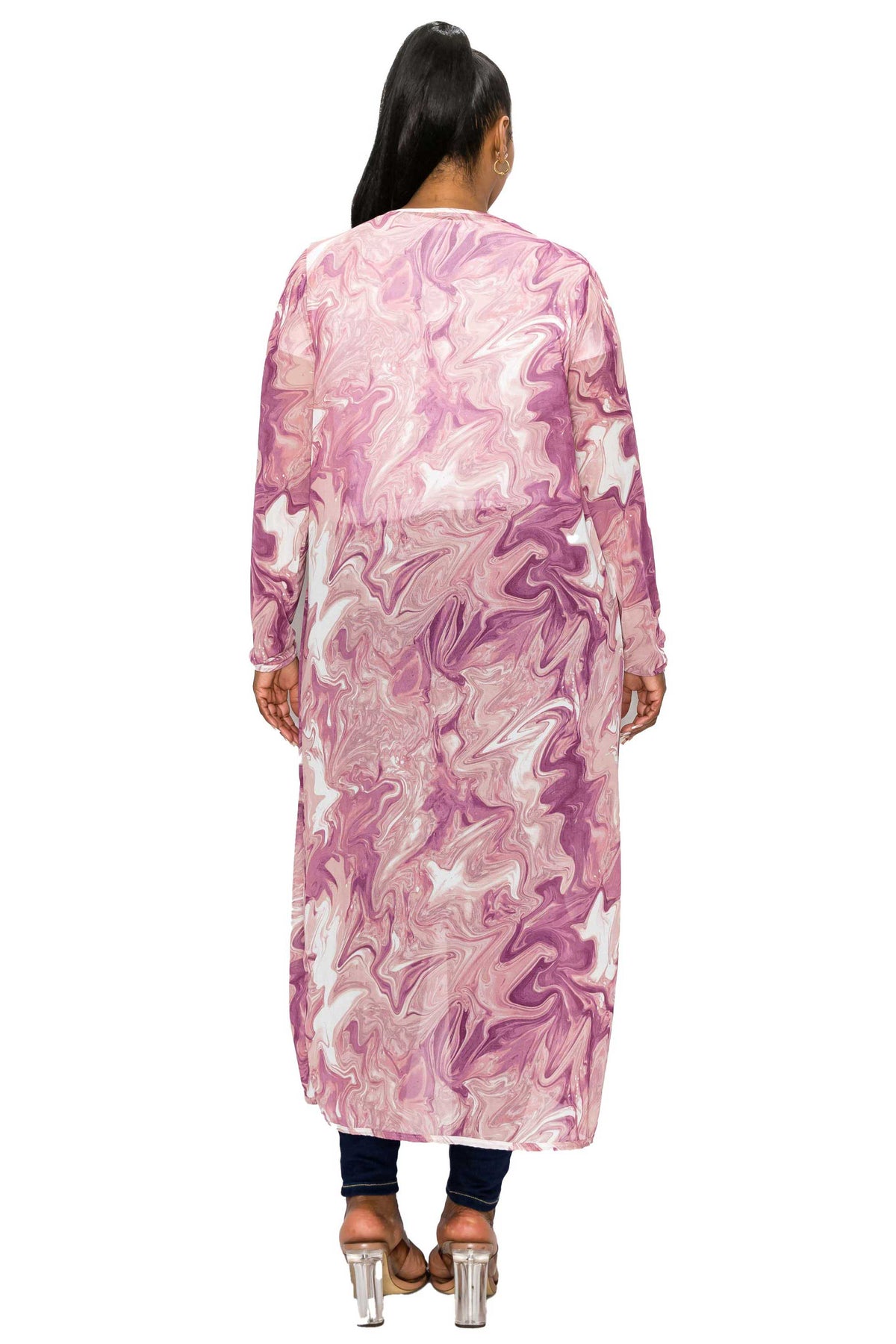 Vers Marble Sheer Duster - L I V D