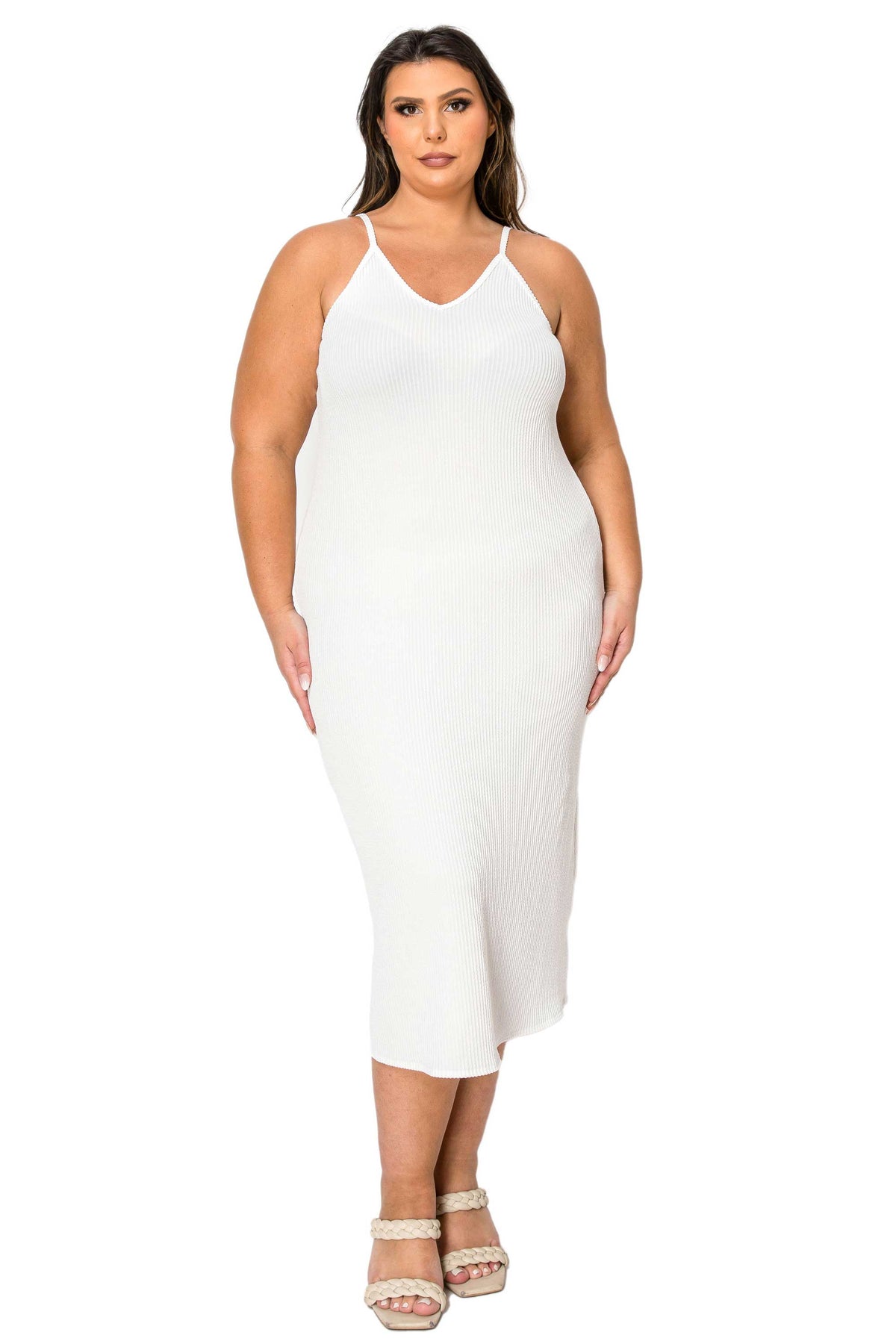 plus size womens sweater dress Women's V-Neck Long Sleeve Fall Winter Dressed with Pockets A cable knit sweater dress featuring ribbed trim L I V D Plus