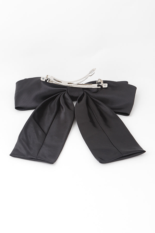 Luxe Satin Bow Hair Clip