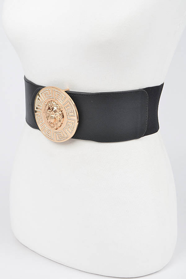 Leone Buckle Stretch Belt
