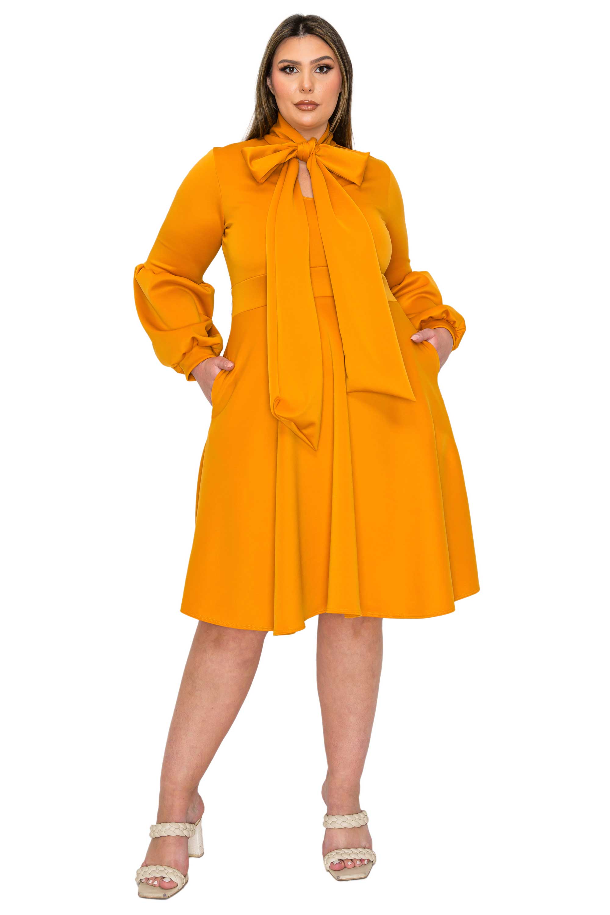 Bekah Flare Dress – L I V D
