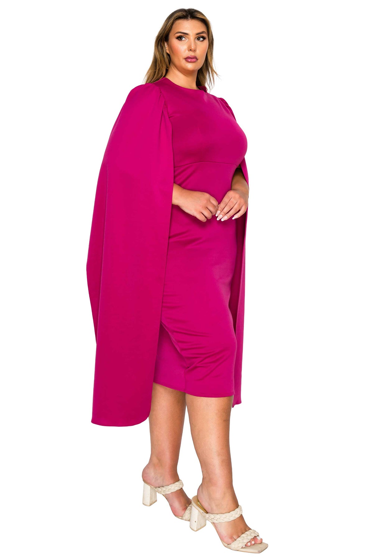Naomi Cape Dress