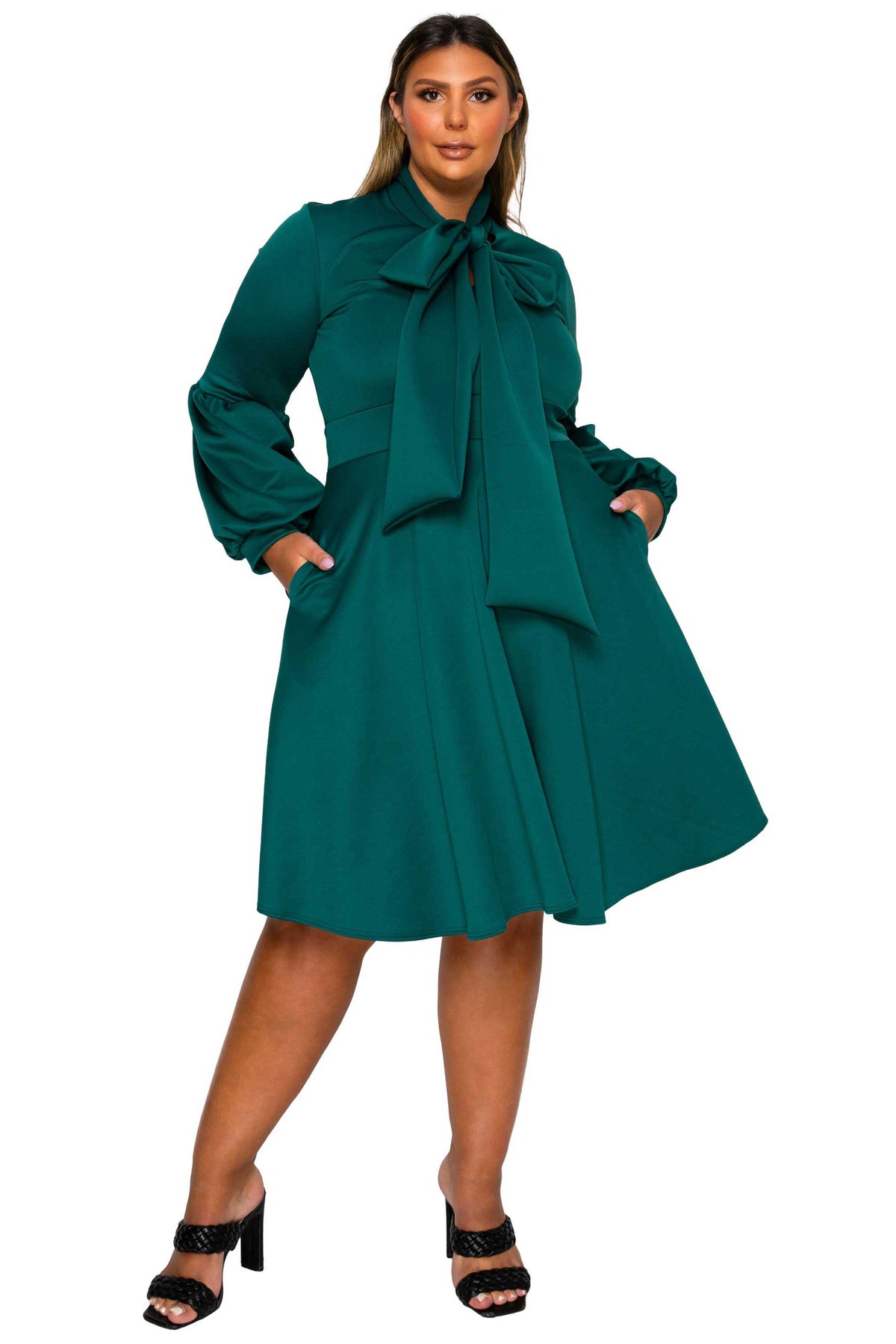 Bekah Flare Pocket Dress