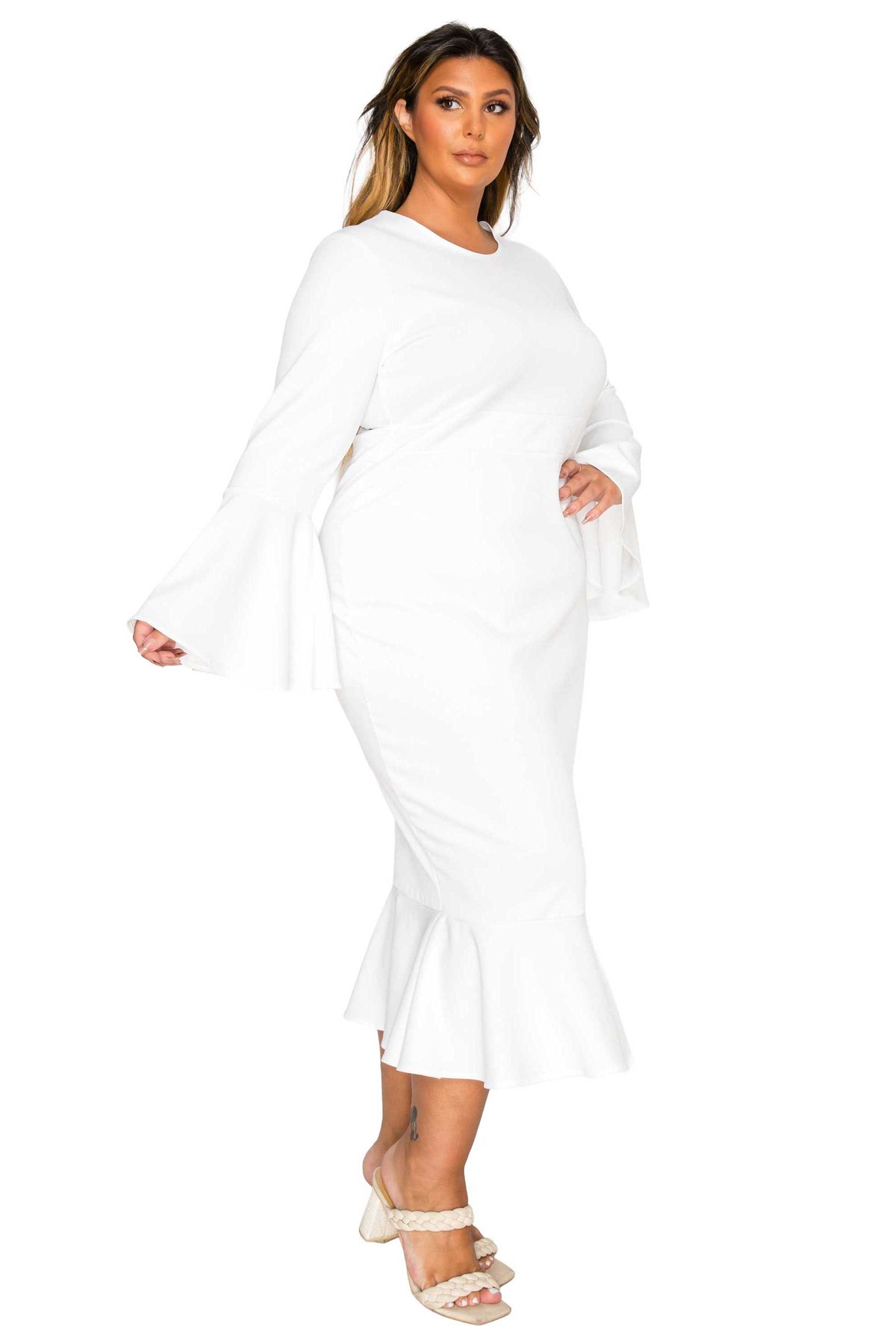 Sabrina Mermaid Hem Dress