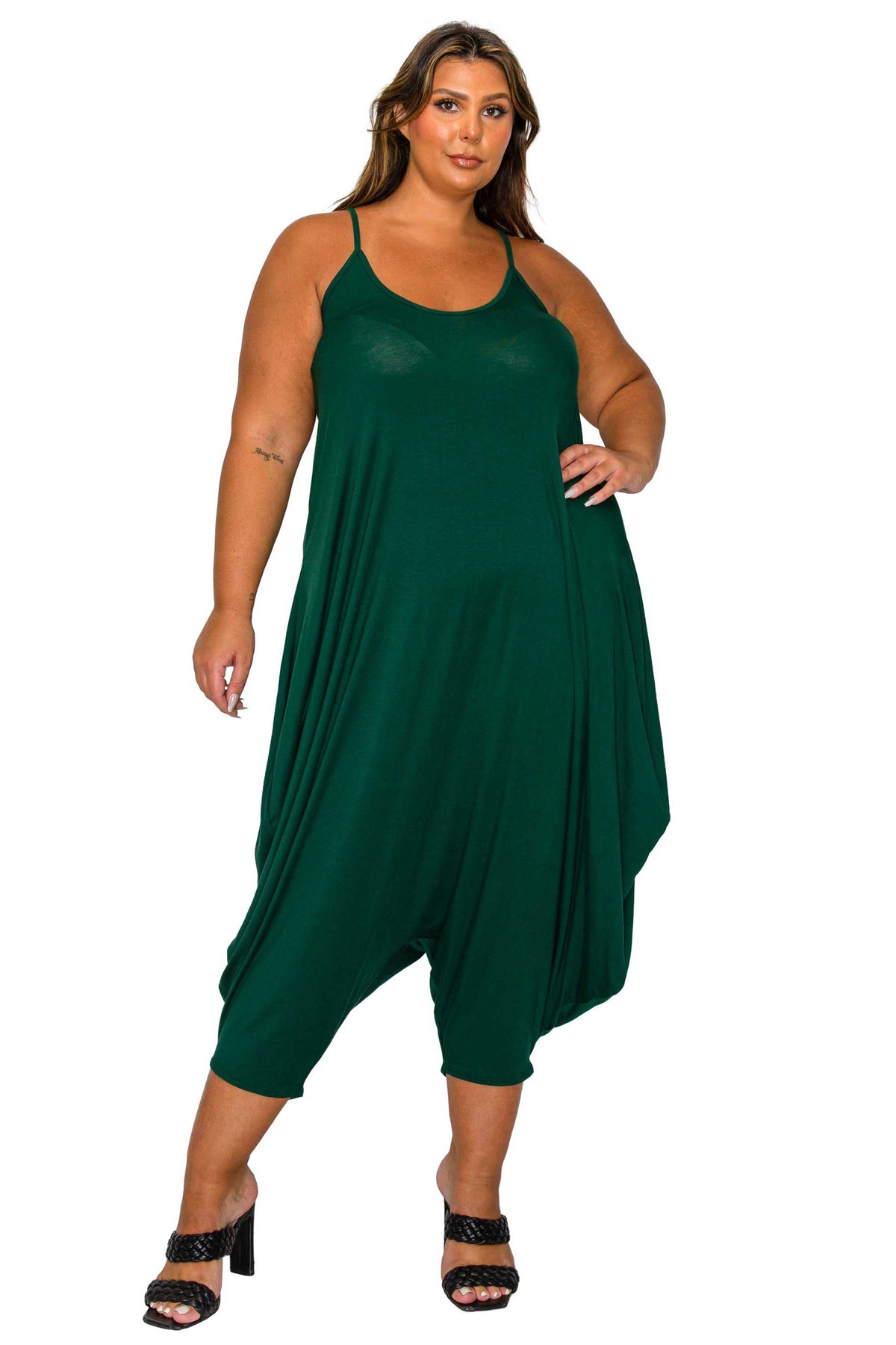 Quinn Pocket Tulip Bottom Jumpsuit