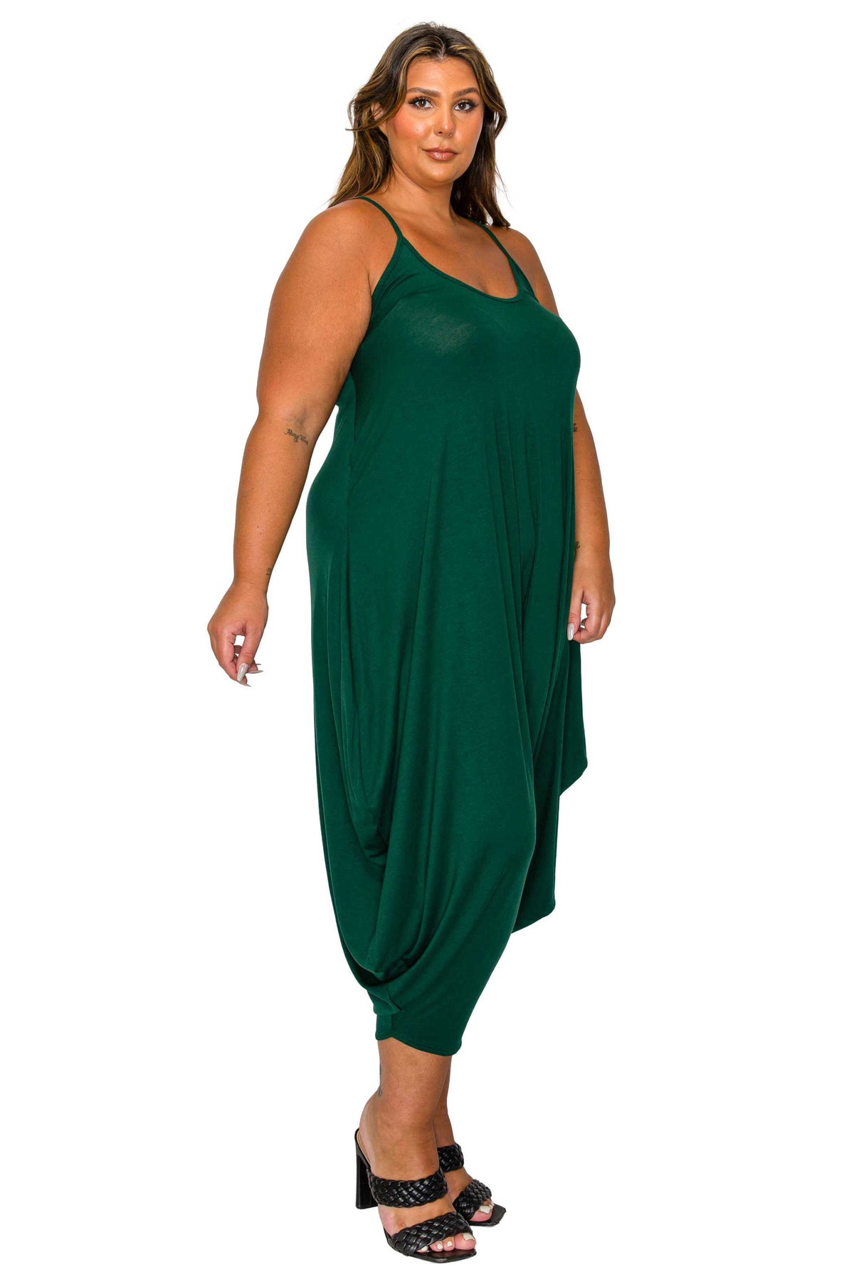 Quinn Pocket Tulip Bottom Jumpsuit