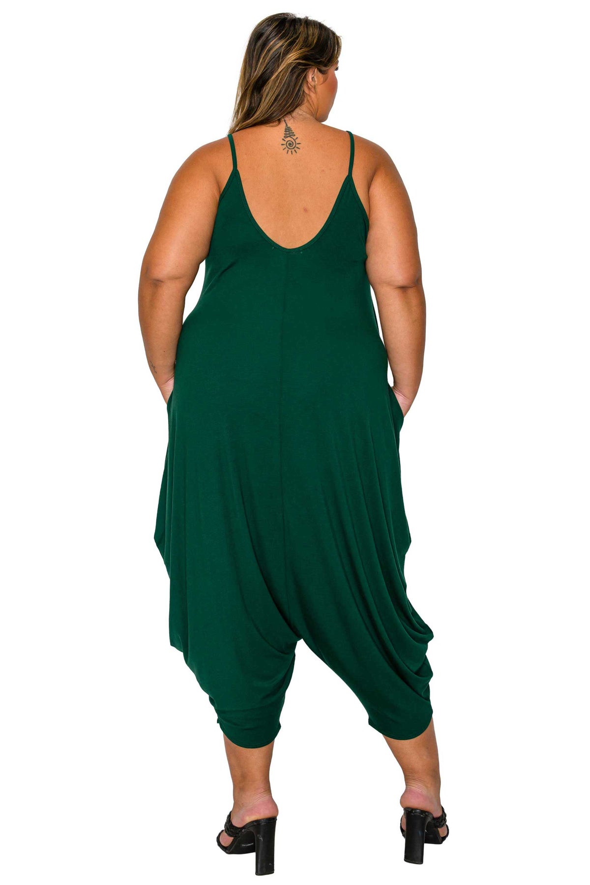 Quinn Pocket Tulip Bottom Jumpsuit