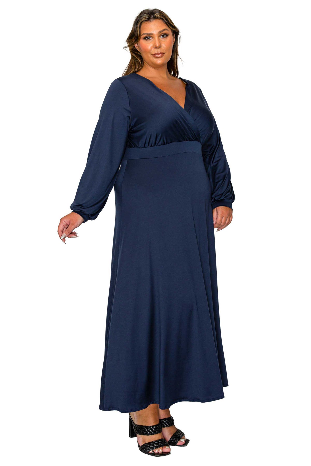 Sophia Surplice Dress
