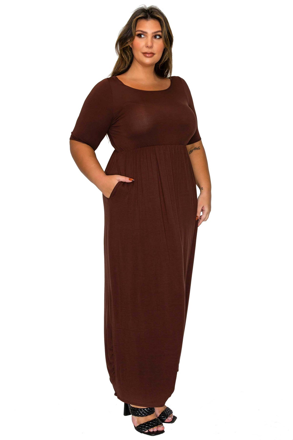 Eva Pocket Maxi Dress