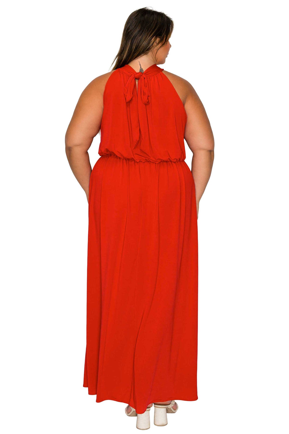 Cassia Halter Neck Dress