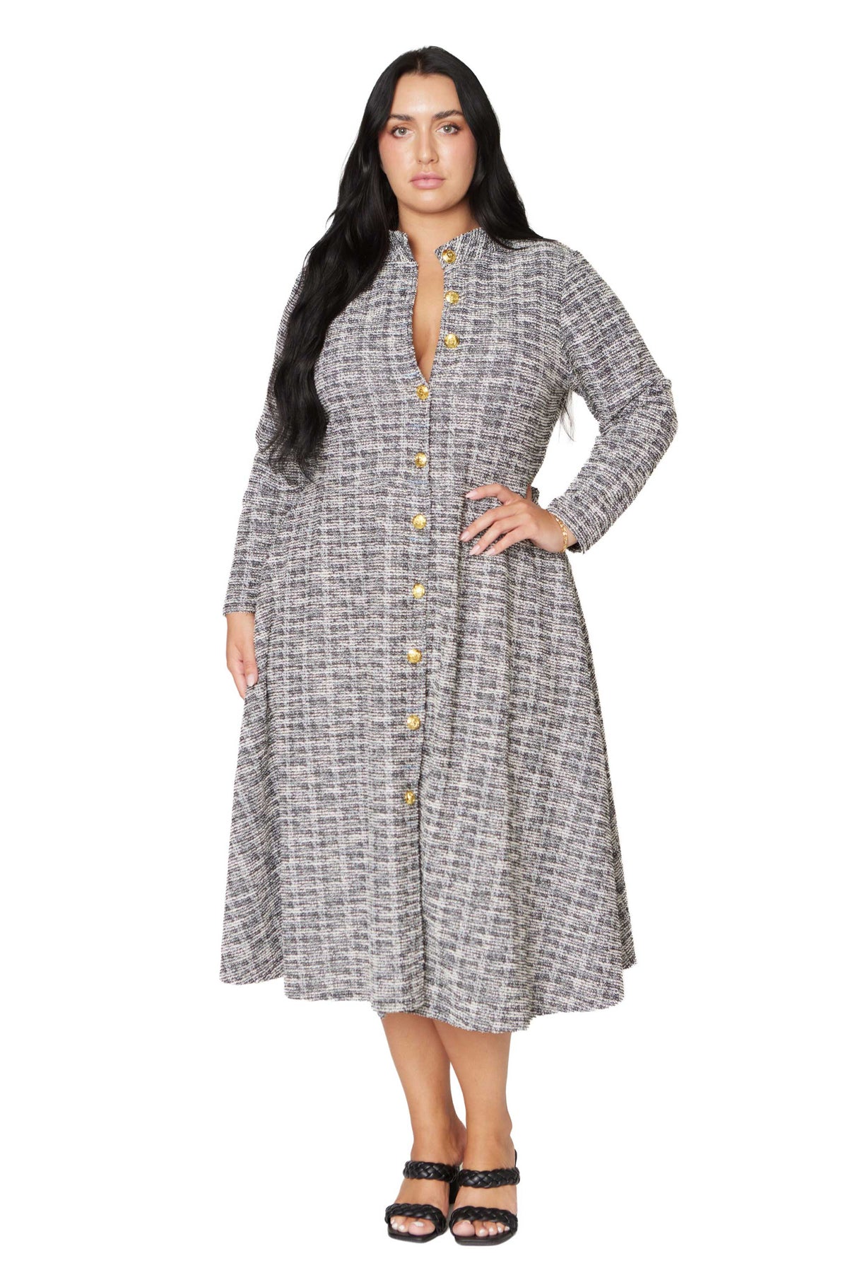 Chelsea Button Dress