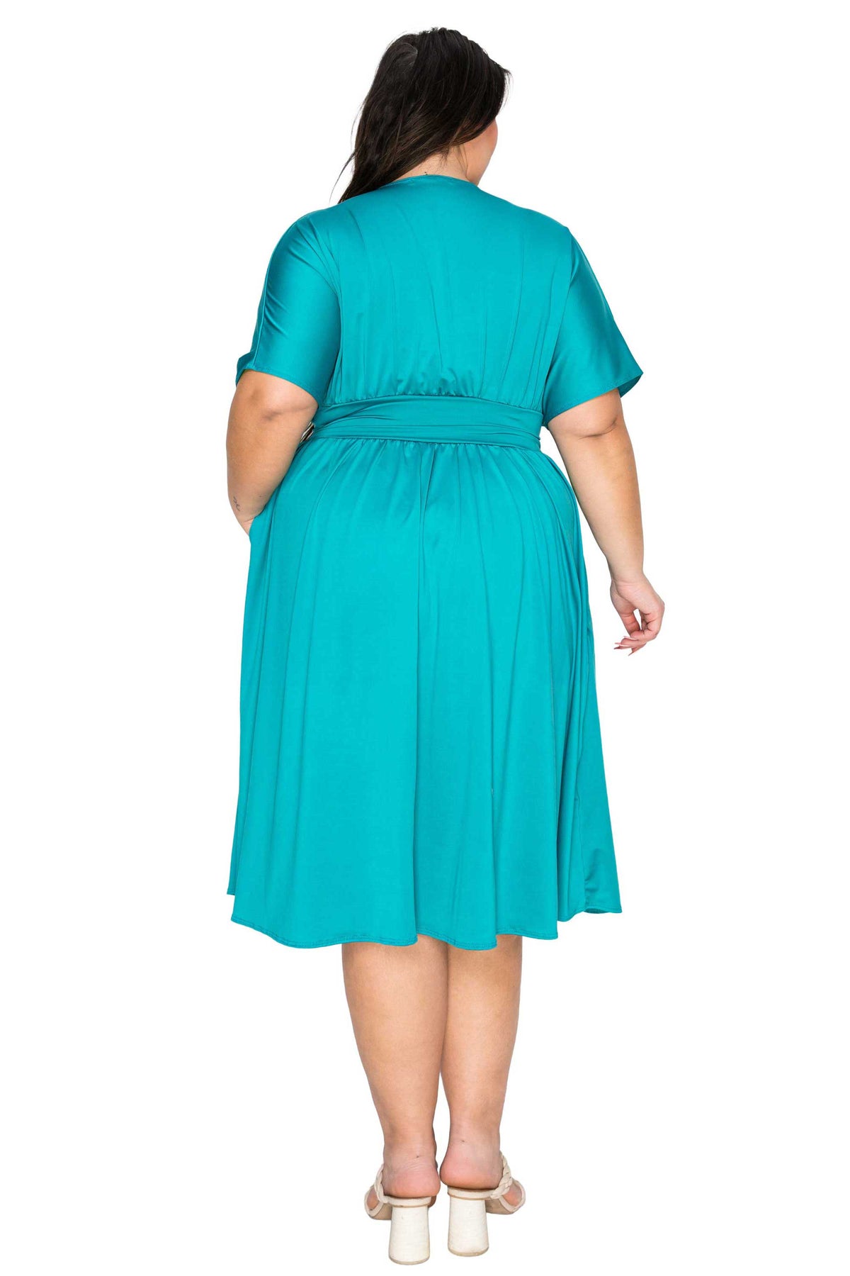 Cyra Empire Waist Midi Dress