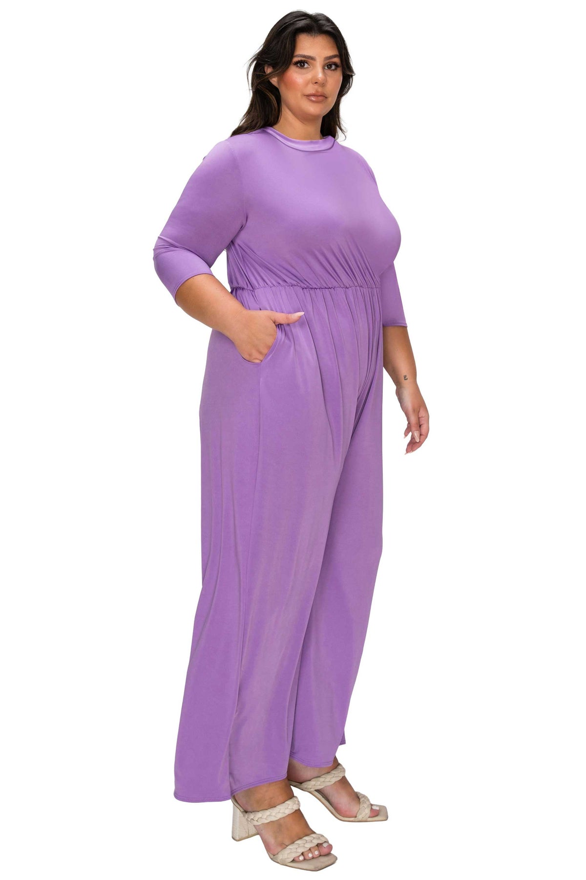 Summer Wide Leg Pocket Jumpsuit